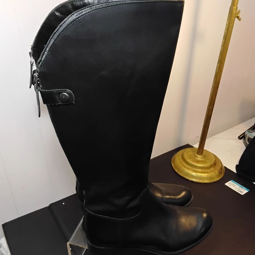 Franco Sarto Black Winter & Rain Boots